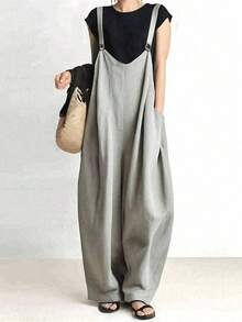 LEBINDY Women Jumpsuits - Grey - View 7