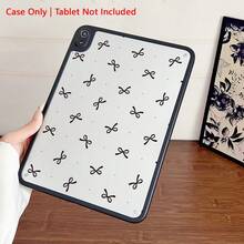 1个蝴蝶结透明平板电脑保护套，防震保护套，兼容iPad Pro 11、Air 11/13 M3、11 A16、第10/9/8/7代、Air 4/5、10.9/10.2/9.7英寸 - 彩色 - 查看 2