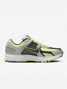 Nike Giày chạy bộ cổ điển thoáng khí Zoom Vomero 5 dành cho nam - Xám Xanh Lá Cây - Xem 1