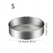 Stainless Steel Fine Mesh Flour Sifter, Available In Four Sizes – A Versatile Baking Tool For Cakes, Pies, And Bread – An Essential, Kitchen Tool For Home Bakers. - Multicolor - View 9