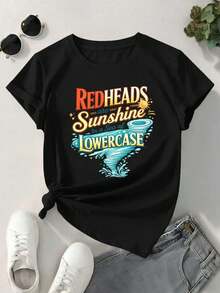 Women T-Shirts - Black - View 2