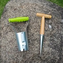 1pc Lightbulb Planter, Metal Garden Lightbulb Planting Tool With Handle, Used For Digging And Filling Holes Consistently When Planting Flowers - A - View 8