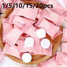 Portable Disposable Facial Tissues, Convenient , Essential For Business Travel. Suitable For Facial Cleansing And Makeup Removal. Ideal For Travel, Camping And Home Use. Soft, Stretchable, Easy To Carry, Space-Saving. - Multicolor - View 2