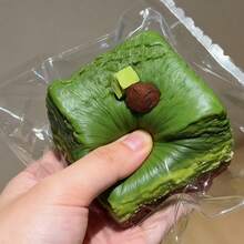 抹茶厚吐司慢回弹捏捏乐 - 奶油泥玩具 - 手工制作 - 硅胶慢回弹玩具 - 舒缓压力 - 感官挤压玩具 - 生日礼物 - 完美礼物 - 礼品 - 收藏展示 - 彩色 - 查看 4