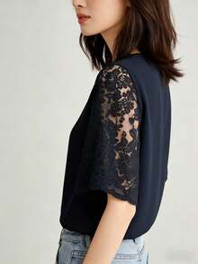 Women Blouses & Shirts - Khaki - View 6