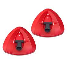 1/2/4pcs Replacement Mop Base Suitable For O-Cedar Easywring, With Various Brush And Cotton Yarn, Easy-To-Clean Red Cleaning Tool Accessories - A-Red - View 10
