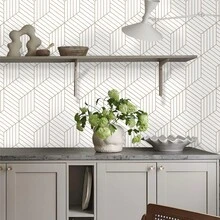 1 Cuộn decal dán tường vinyl tự dính, có thể tháo rời, họa tiết hình học màu cà phê nhạt, chống thấm nước, chống dầu, chịu nhiệt, họa tiết lưới hình thoi 3D phủ lớp pha lê, ghép nối liền mạch cho toàn bộ phòng ngủ, đầu giường, tường sau, tường phòng học, trang trí diện tích lớn, phong cách Pháp cao cấp, lắp đặt chắc chắn không cần đinh, quà tặng ngày lễ, trang trí nhà cửa sáng tạo màu cà phê hình học cho phòng khách. - Nhiều màu - Xem 5