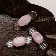 5颗ins风定制手工玻璃糖果波点条纹珠子DIY手链、手机链、首饰配件 - 糖果 - 查看 10