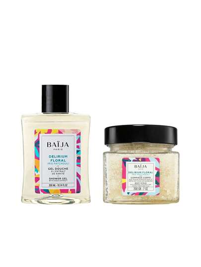 Baija [Bundle] Delirium Floral Shower Gel 300 Ml + Body Scrub 200 G