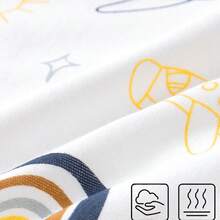 婴儿枕，婴儿定型枕，硅胶婴儿定型枕，新生儿防扁头云朵枕，婴儿头部定型透气枕 - 彩色 - 查看 7