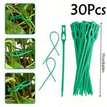 园艺扎带、尼龙带、塑料薄膜捆扎带、植物固定器、便携式园艺电缆、园艺和草坪护理用品 - 多色 - 查看 18