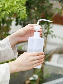 1pc Multifunctional Plastic Squeeze Bottle With Curved Spout And Narrow Nozzle, Transparent Squeezable Watering Can, Suitable For Indoor Succulent Plants, Precise Liquid Dispensing, Suitable For Indoor Plants Cactus Pots Small Gardening Tools, Portable Water Dispenser, Eyelash Extension Fluid Bottle - LUGU - View 6