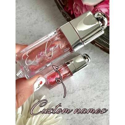 8ml Customized Lip Gloss Tube, Clear Lip Gloss Empty Tube, Square Mini Lip Oil Empty Bottle, Liquid Foundation Sample Packaging Empty Bottle, Portable Empty Bottle, Mini Refill For Travel, Used To Store Lipstick, Lip Gloss, Lip Balm And Other Cosmetic Liquids, Suitable For Daily Use And Gifting To Friends, Valentine's Day Gift Guide, Affordable Valentine's Day Gift, Easter, Mother's Day