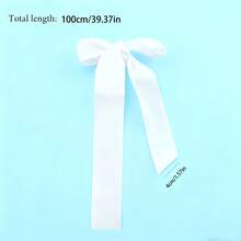 Personalized Wedding Car Decoration Ribbons, Can Print Groom & Bride Names And Wedding Date, Wedding Car Decor, Wedding Ceremony, Excluding Fresh Flowers, Personalized Gift, Personalized Ring Box - Multicolor - View 2