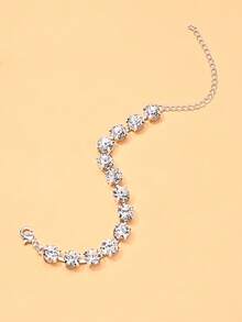 1件装时尚水晶镶嵌夸张手链，女士日常佩戴 - 手鍊 - 查看 8