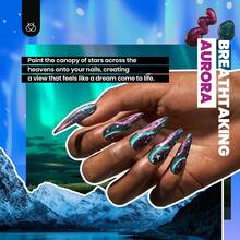Beetles 53Pcs 36 Colors Travel Diary Cat Eye Gel Nail Polish Set, Pink Purple Shades With 4Pcs Base, Glossy, Matte & Glitter Top Coat, Soak Off UV Gel Manicure Kit, Ideal Gifts For Women - Sổ nhật ký du lịch 53 món, 36 màu - Xem 3