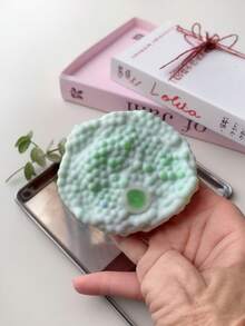 1pc Handmade Double-Layer Ice Cream Stress Ball, Magical Texture Sand Fidget Toy, Air Squeeze Sensory Ball, Excellent Toy Gift For Adults, Fidget Toy, Shareable Gift - Ball - View 10