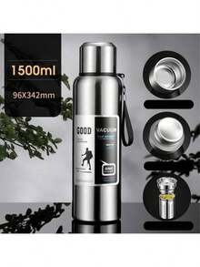 Bình nước giữ nhiệt bằng thép không gỉ - Dung tích lớn, chống rò rỉ và dễ mang theo, có thể dùng làm cốc cà phê, cốc trên xe hơi, cốc nước, thích hợp cho các hoạt động ngoài trời, leo núi, cắm trại, thể thao và du lịch - Có nắp đậy, cũng có thể dùng làm cốc nước, vật dụng cần thiết cho mùa tựu trường. - Nhiều màu - Xem 9