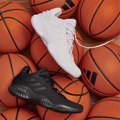  Giày bóng rổ đồng đội Adidas PRO BOUNCE 2018 LOW: Ổn định, giảm sốc, đàn hồi tốt, bền bỉ.