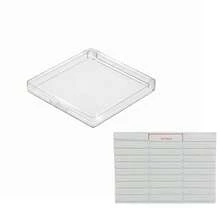1 hộp đựng móng tay dạng nắp lật, hộp vuông bằng acrylic trong suốt, có lớp keo dán, chống bụi, hộp trưng bày móng tay rỗng. - Nhiều màu - Xem 11