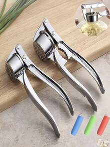1 cái dụng cụ ép tỏi bằng tay, máy xay tỏi gừng, dụng cụ nhà bếp nhỏ gọn và bền bỉ. - Nhiều màu - Xem 5