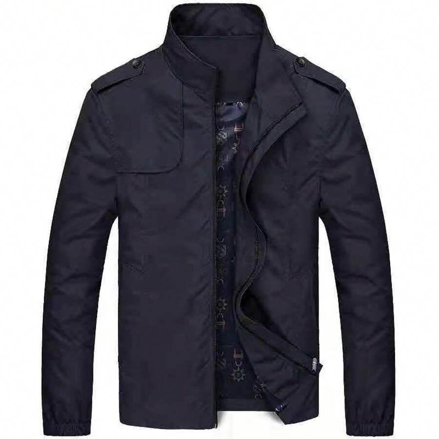Men Sports Jackets - Black - View 1