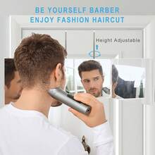 3 Way Mirror For Hair Cutting, Barber Mirror Self Cut To See Back Of Head, 360 Mirror For Haircuts For Men, White - trắng - Xem 2
