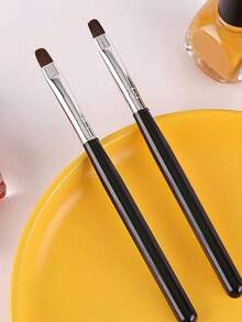 Cọ vẽ móng bằng silicon, dụng cụ chuyên nghiệp dùng cho gel móng, được thiết kế đặc biệt dành cho kỹ thuật viên làm móng. - Nhiều màu - Xem 3