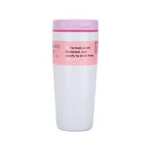 New Sliding Lid Insulated Coffee Cup, Stainless Steel Vacuum Bottle, Macaron Color Travel Mug, 12oz/20oz Sports Water Bottle - Multicolor - View 9