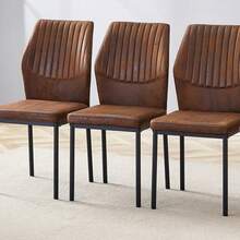 Dining Chairs - Brown - View 10