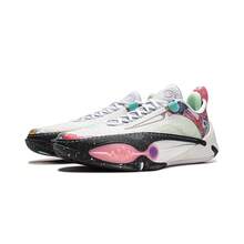 LI-NING WADE ALL CITY 14 Men's Squeaky Basketball Game Shoes Stable Support Wear-Resistant Sports Shoes ABAW001 - White - View 3