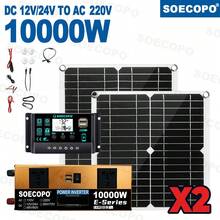 10000W Sine Wave Inverter + 2pcs Solar Panels + 100A Controller, Off-Grid Solar Power System | DC 12V/24V - AC 110V/220V - SEP-11K-2-e10000 - View 15