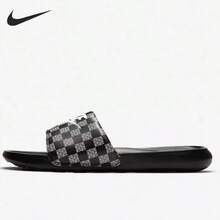 Nike 耐克男女款VICTORI ONE SLIDE沙滩凉鞋运动休闲拖鞋 - 灰色 - 查看 2