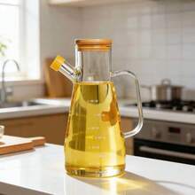 玻璃油壶家用厨房防滴漏油瓶酱油醋调味料容器食用油罐 - 查看 2
