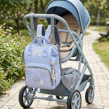 Mochila Pañalera Multifuncional de Gran Capacidad Impermeable con Compartimento Ideal para Viajes Uso Diario Regalo Baby Shower Cumpleaños Dia del Niño Reyes Navidad - Morado - Ver 5