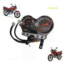 Complete Speedometer Dashboard For Suzuki 125 Type EN Motorcycle With Integrated Indicators - Black - View 6