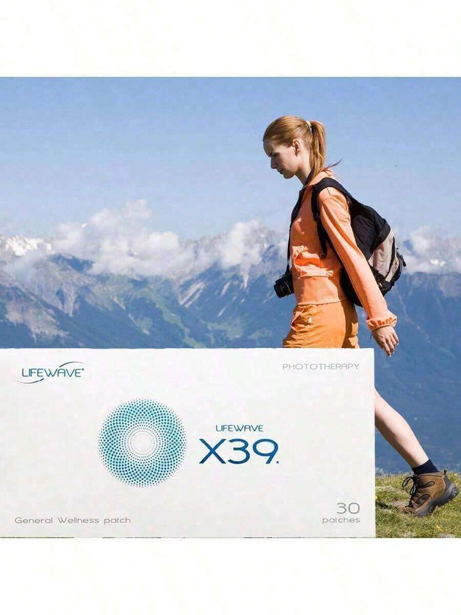 LifeWave X39 Patches - Supports Improvements Of Strength And Stamina,Body Care - Supports Improved Exercise Performance - No Or Stimulants - Innovative Patch Technology For Enhanced Wellness -30 Pieces Per Piece ,Keep Your Body Healthy And Rejuvenate You,Can Be Used Both Morning And Evening,Halloween Gift. - 1 cái - Xem 1