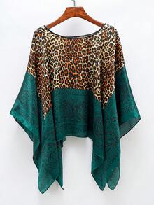 1 chiếc quần nữ thời trang họa tiết da báo và paisley, thích hợp đi biển hoặc đi nghỉ mát. - Nhiều màu - Xem 5