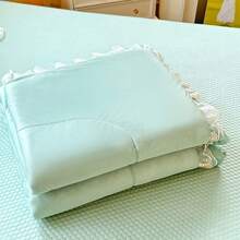 Cooling Mattress Pads - Blooming Flowers In a Prosperous Age - Tender Jade - View 13