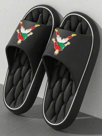 Dép đế dày EVA kiểu mới dành cho nam và nữ, thích hợp sử dụng trong nhà, phòng tắm, nhà cửa và ngoài trời, dép đôi.