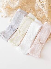 1 Stück Baby Mädchen Sommer Netzstrumpfhose - Weich, Kinder Baby Mädchen einfarbige Strumpfhose - Dehnbar und Weich, ideal für Frühlings-/Herbstoutfits - Verschiedenfarbig - Übersicht 9