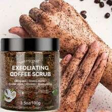 100克咖啡身体及足部磨砂膏，富含乳木果油、椰子油和海盐，温和去除角质，清洁、保湿并滋养肌肤。 - 咖啡 - 查看 12