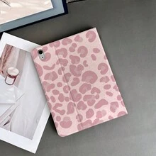 猎豹纹单件装保护套，适用于 iPad 10.9/10.2/Air 第五代/Pro 11/第十代/9.7/Air 2/(第七代)/(第八代)/Air 4/5/Pro 11/第十代 10.9 英寸 2022/Air 13(M3 2025)/Air 11(M3 2025)/Air 11(M3 2025)/11(A16 2025)/Galaxy Tab S10+/S9/A9，具备自动休眠/唤醒功能，适合追求大胆时尚风格的用户。 - 彩色 - 查看 5