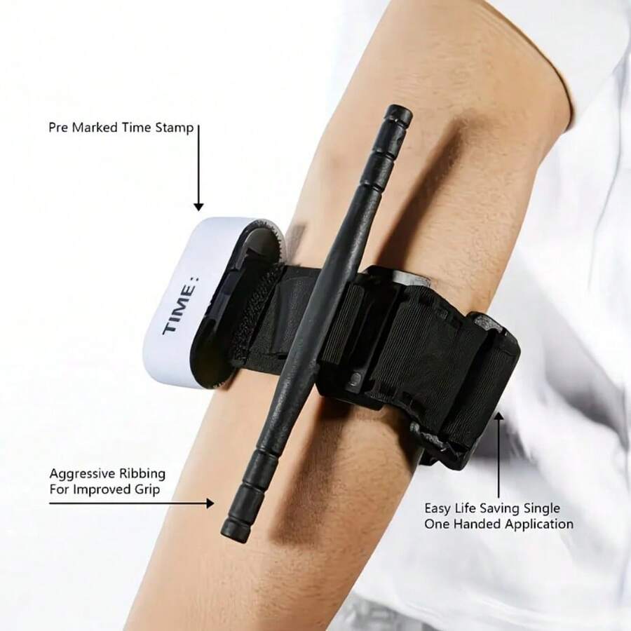 1/2 Sets Outdoor Tourniquet, One-Handed Operation Arterial Pressure Tourniquet, Outdoor Equipment, Suitable For Camping Supplies, Hiking, Camping And Travel, Simple And Convenient Operation, Multi-Purpose, Perfect Choice For Adventure, Hiking, Camping Accessories, Camping, Travel Accessories, Outdoor Sports, Sports Events, Cycling, Vacation, Men's Gifts, Women's Gifts