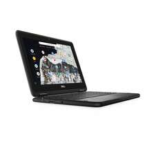 Scratch And Dent Refurbished - Dell Chromebook 11 3100 11.6" Touch 4GB 32GB EMMC Celeron N4020 1.1GHz ChromeOS, Black - Black - View 4