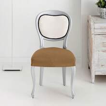 Kiva 2 Universal And Versatile Chair Covers, Various Colors Available – Easy-To-Fit Protective Chair Cover For Backrest, Seat And Arms - Beige - View 5