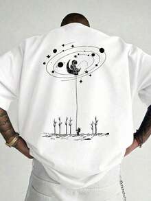 Camisetas de hombre para primavera y verano - Blanco - Ver 7