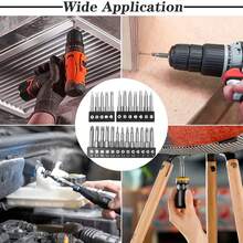 5pcs Special Shaped Bits Set UY Y-Shaped Triangle Inner New Three Point Appliance Socket Screwdriver Bit For Versatile Use And Precise Results 50mm Length 1/4" Hex Shank - 5 Pcs Set - View 10