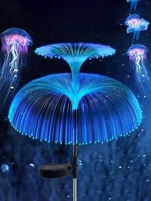 2pcs Solar Jellyfish Light -7 Colors Constantly Changing, Outdoor Holiday Landscape Light, Suitable For Garden Yards, Lawns, Paths, RVs, Camping, Picnics,Parties, Weddings, Parties, Very Suitable For Garden, Terrace, Path, Lawn And Holiday Decoration - Jellyfish Lamp - View 13