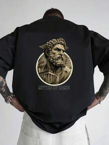 Camisetas para hombres - Negro - Ver 2